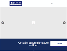 Tablet Screenshot of jalles.com.ar